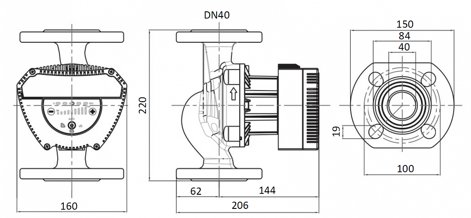MEGA 40-6F 1x230V
